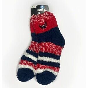 For Bare Feet NHL Washington Capitals socks One Size Fits Most